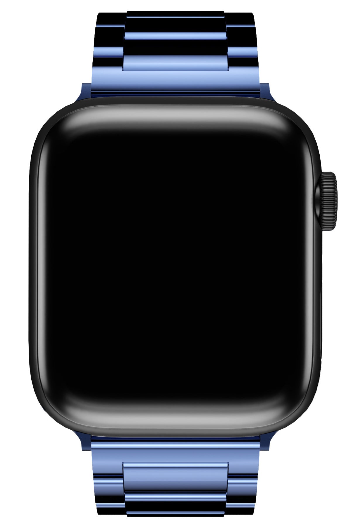 Apple Watch Uyumlu Gloss Loop Çelik Kordon Mavi