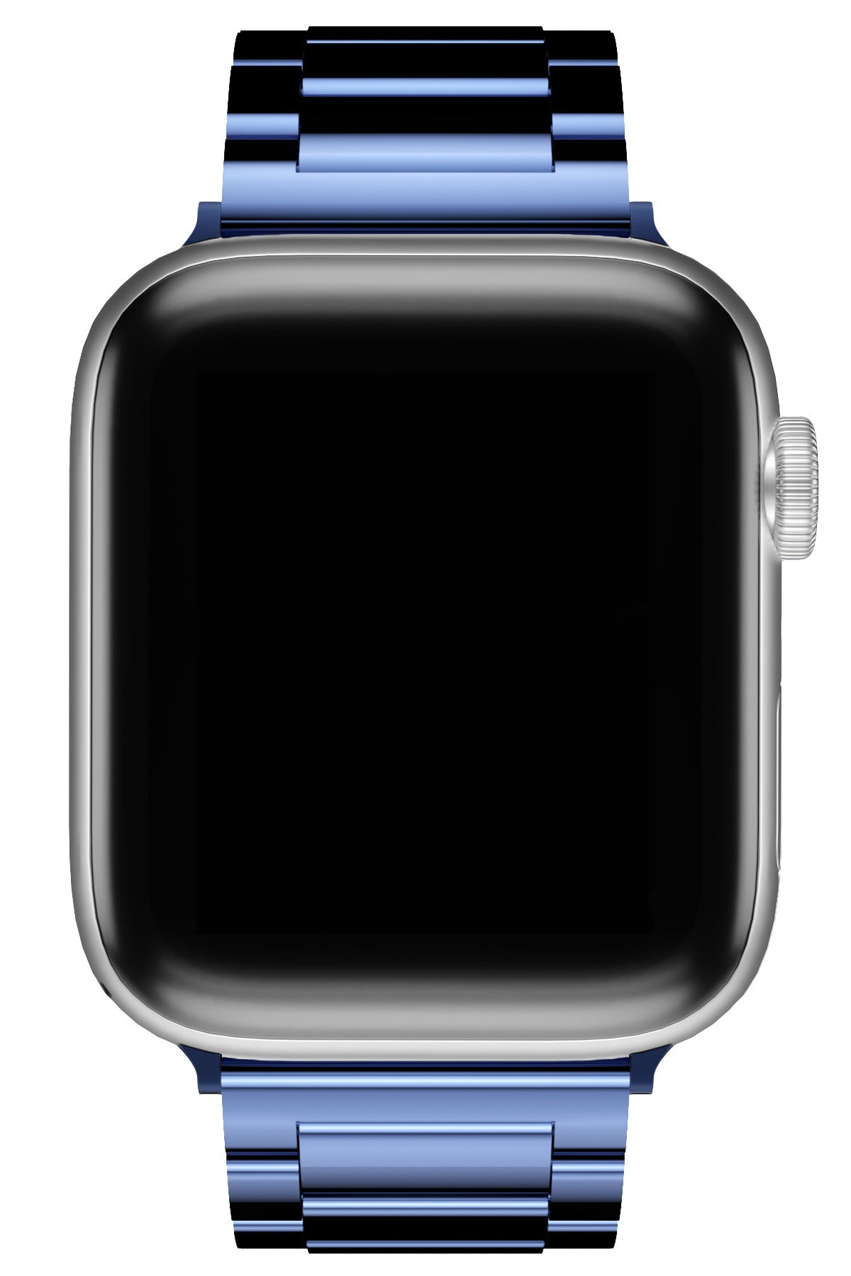 Apple Watch Uyumlu Gloss Loop Çelik Kordon Mavi