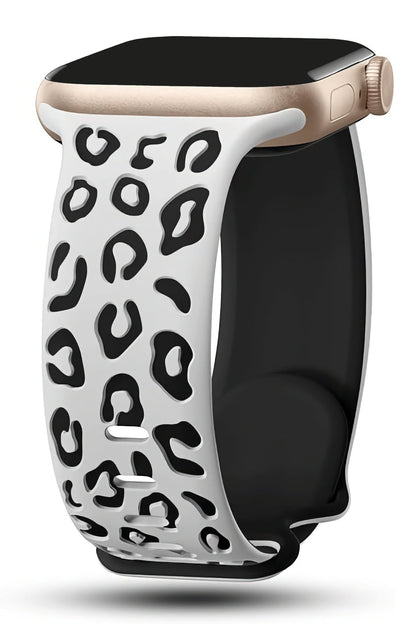 Apple Watch Uyumlu Leoline Silikon Spor Kordon Polar Eclipse