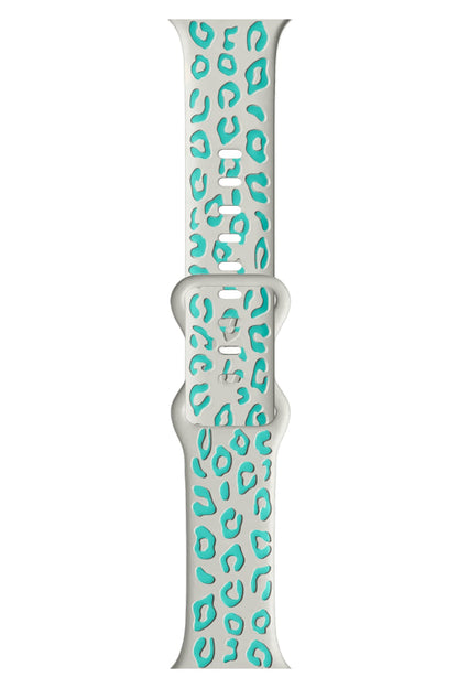 Apple Watch Uyumlu Leoline Silikon Spor Kordon Storm Breeze