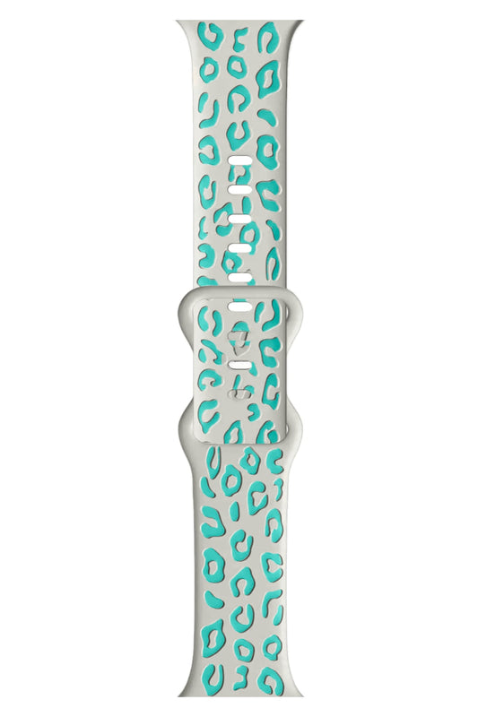 Apple Watch Uyumlu Leoline Silikon Spor Kordon Storm Breeze