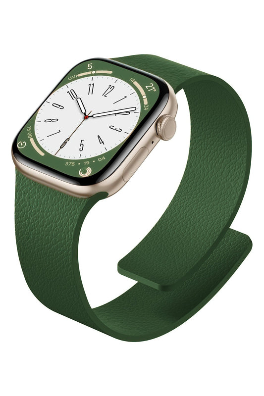 Apple Watch Uyumlu MagFlex Manyetik Silikon Kordon Aspera