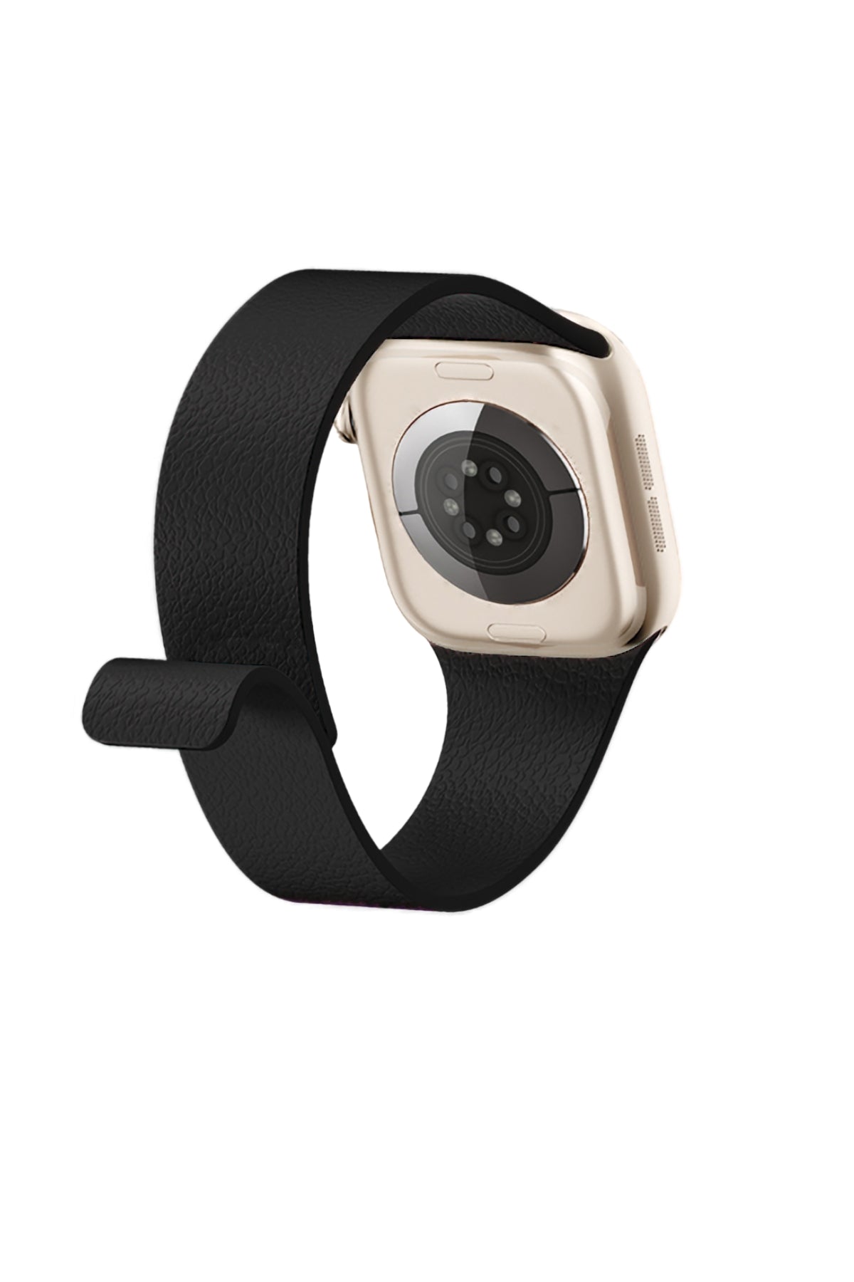 Apple Watch Uyumlu MagFlex Manyetik Silikon Kordon Nightfall