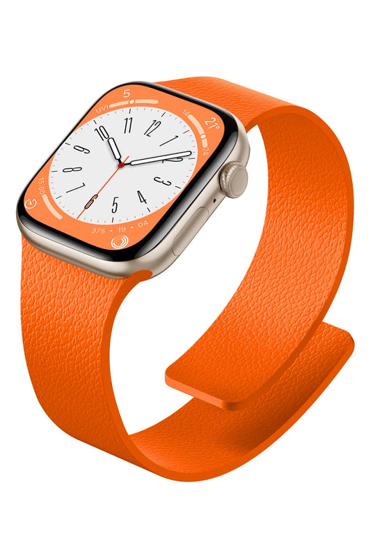 Apple Watch Uyumlu MagFlex Manyetik Silikon Kordon Sundrop