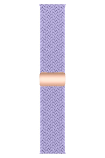 Apple Watch Uyumlu Manyetik Tokalı Örgü Loop Kordon Misty Lavender