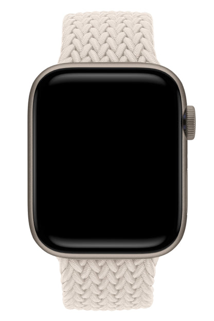 Apple Watch Uyumlu Manyetik Tokalı Örgü Loop Kordon Starlight