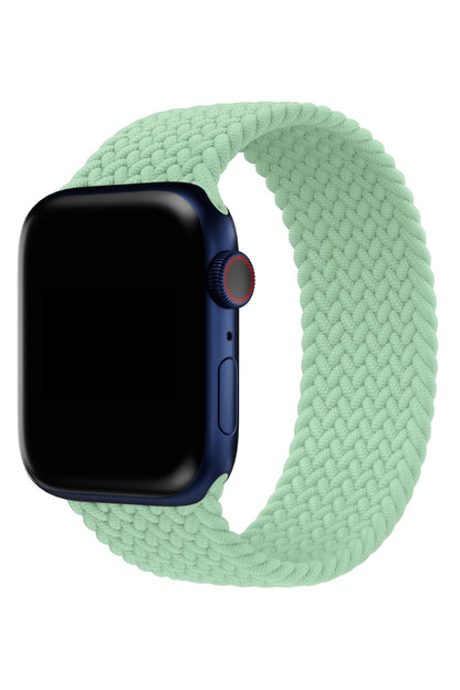 Apple Watch Uyumlu Örgü Loop Kordon Celadon