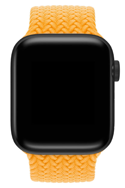 Apple Watch Uyumlu Örgü Loop Kordon Curry