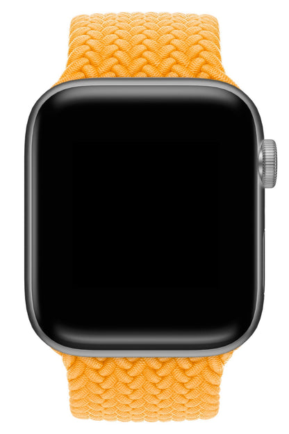 Apple Watch Uyumlu Örgü Loop Kordon Curry