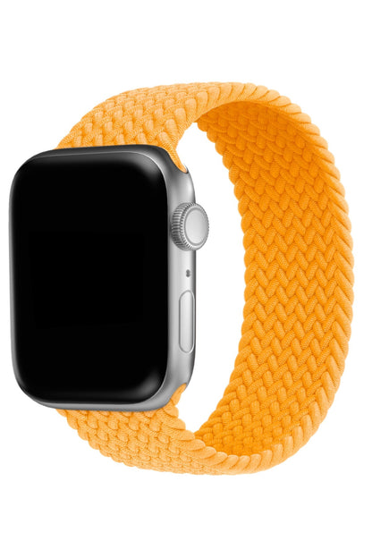 Apple Watch Uyumlu Örgü Loop Kordon Curry