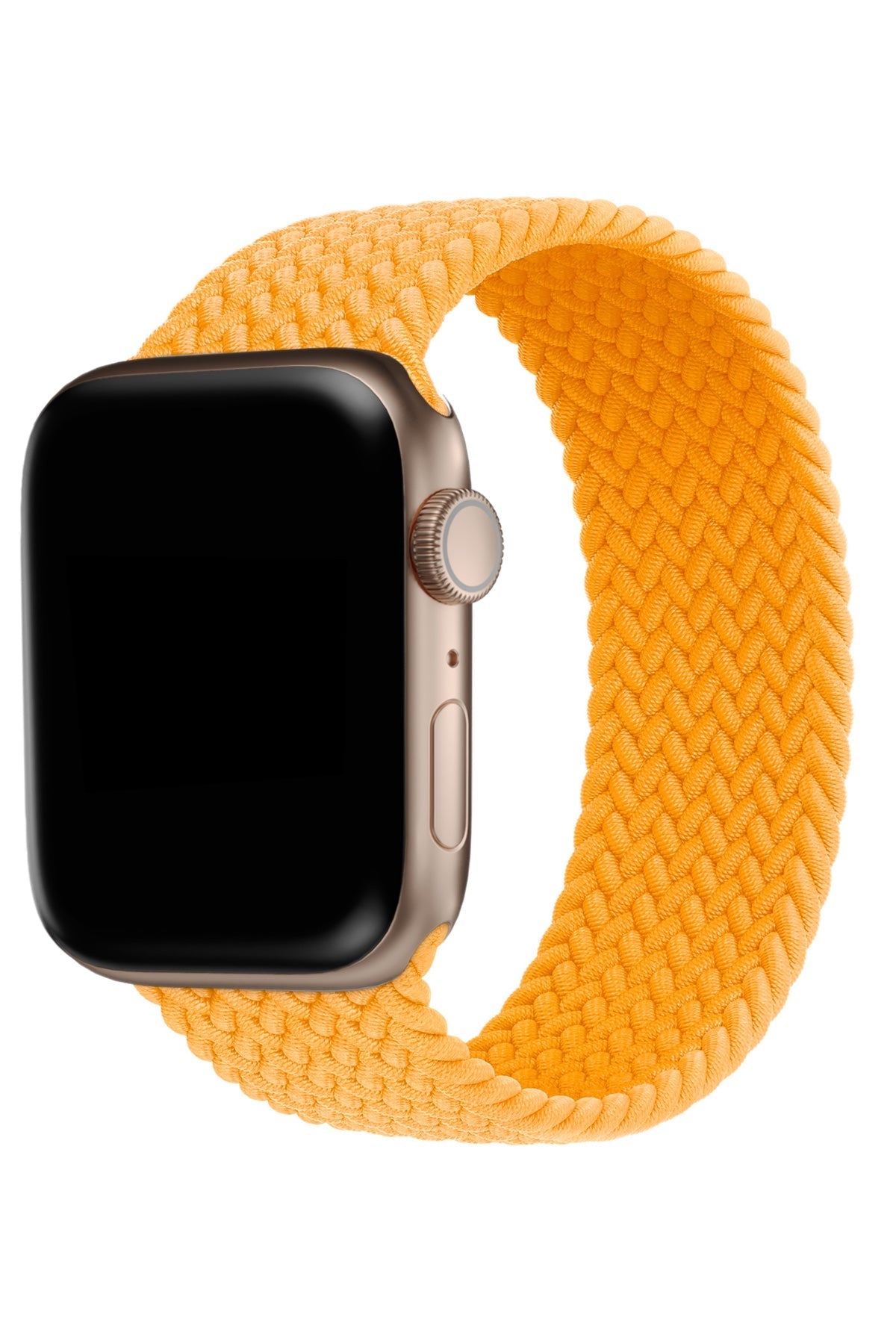 Apple Watch Uyumlu Örgü Loop Kordon Curry