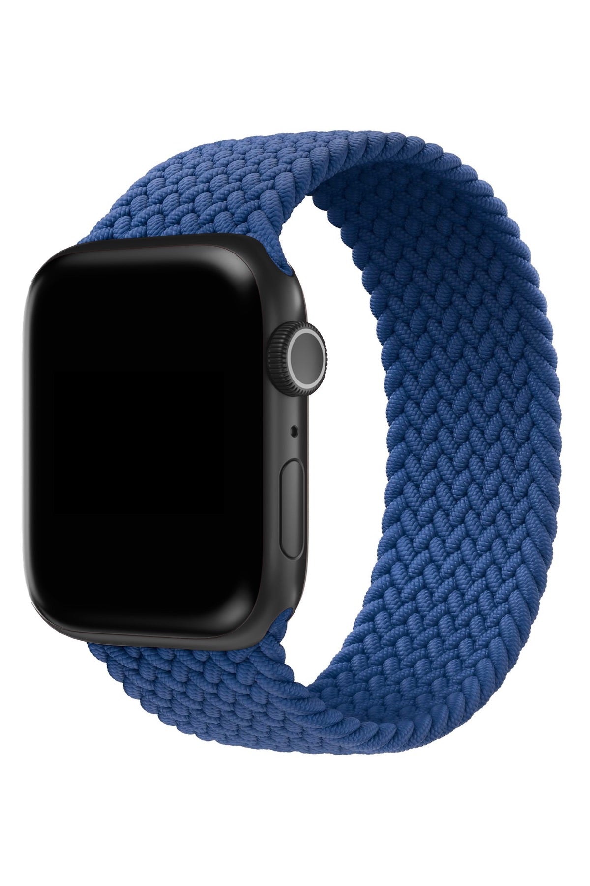 Apple Watch Uyumlu Örgü Loop Kordon Kobalt Mavi