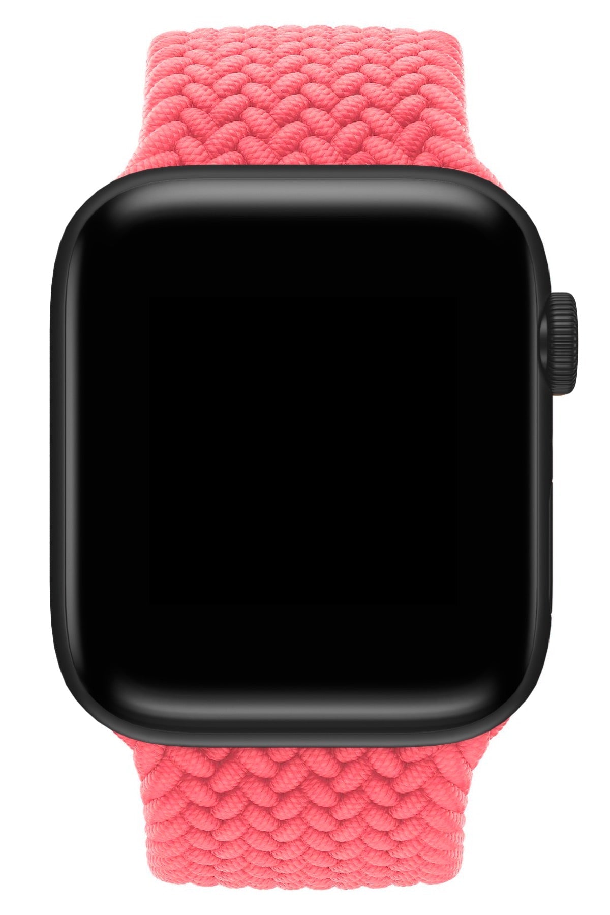 Apple Watch Uyumlu Örgü Loop Kordon Mercan Pembe