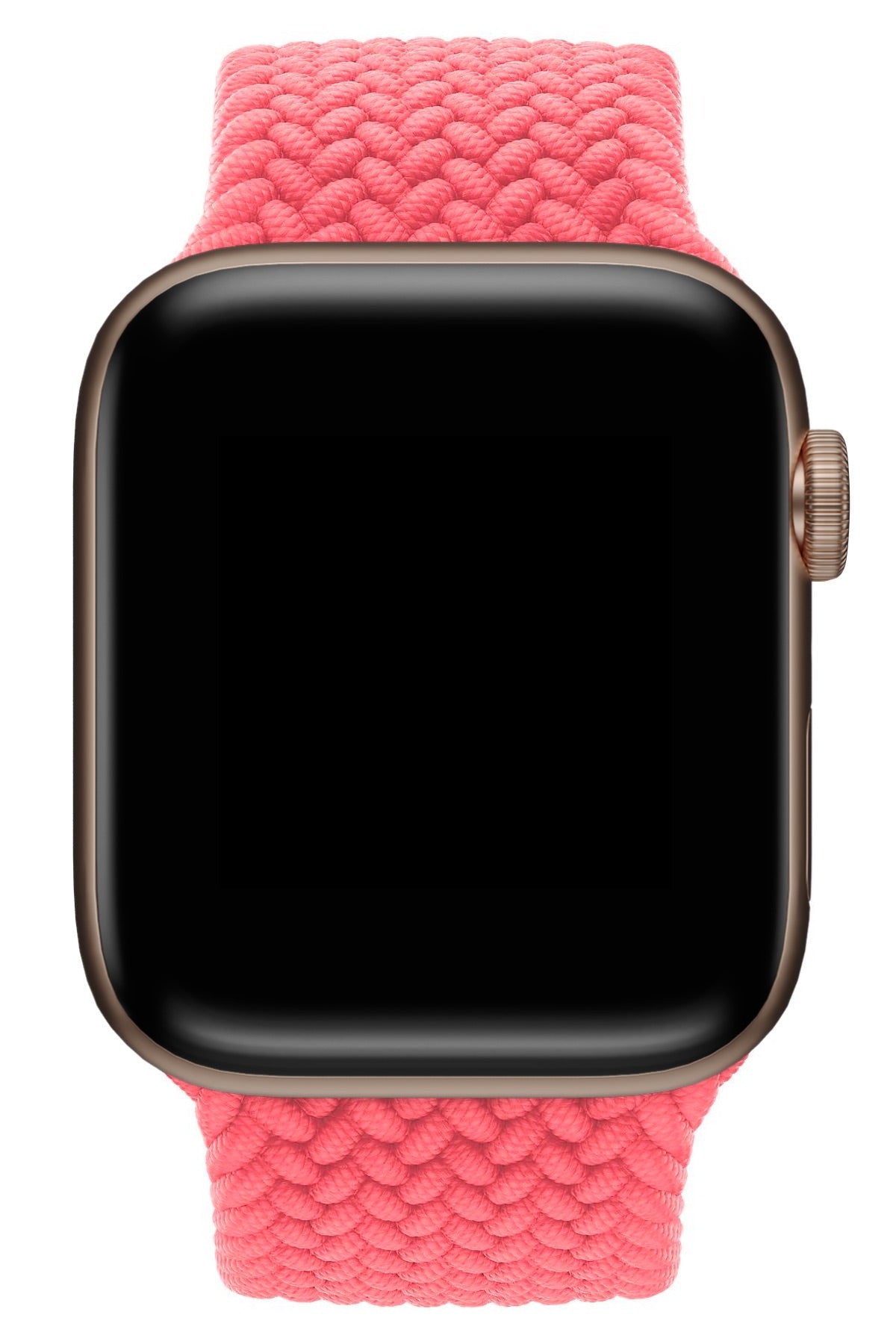 Apple Watch Uyumlu Örgü Loop Kordon Mercan Pembe
