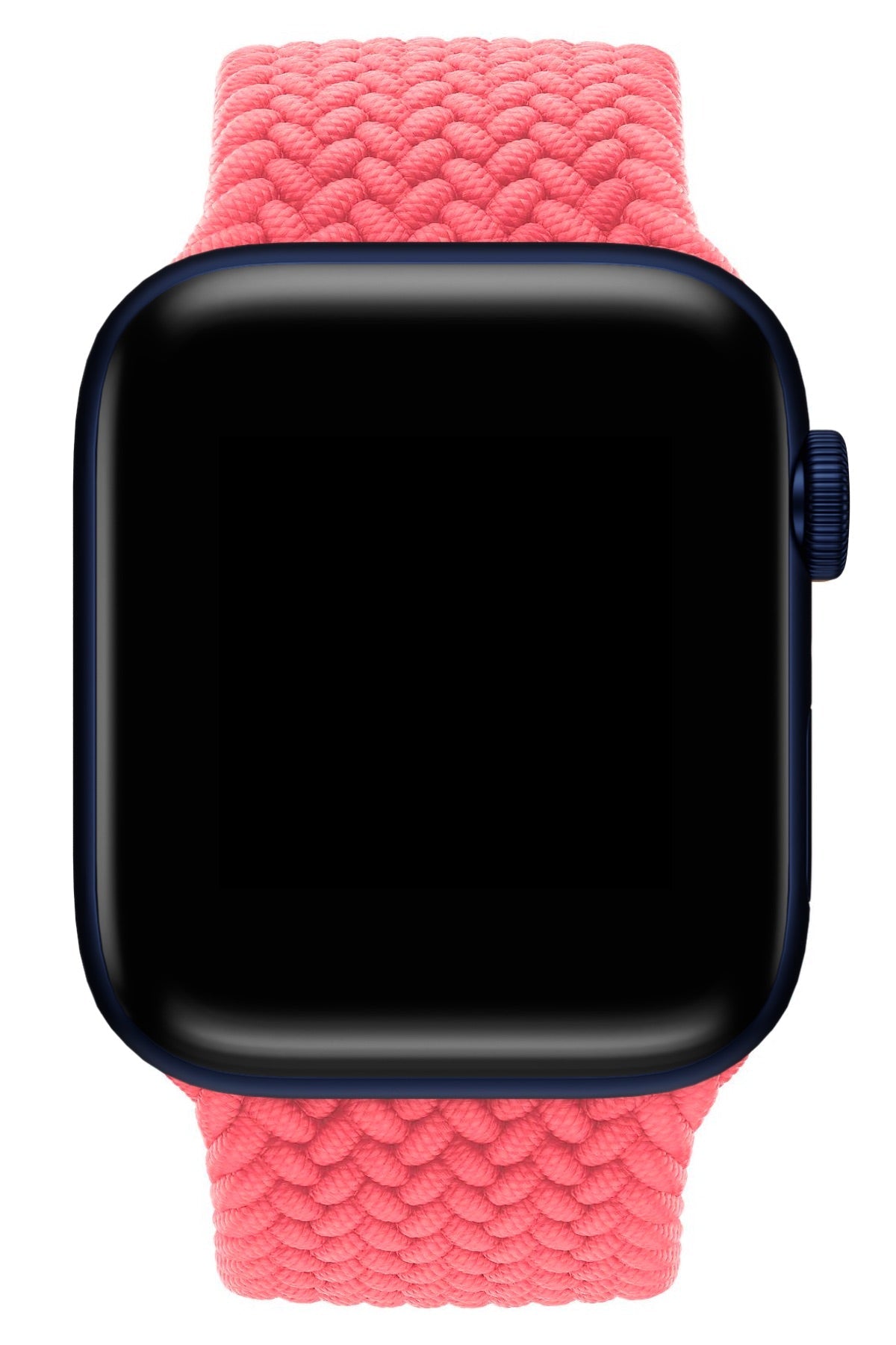 Apple Watch Uyumlu Örgü Loop Kordon Mercan Pembe