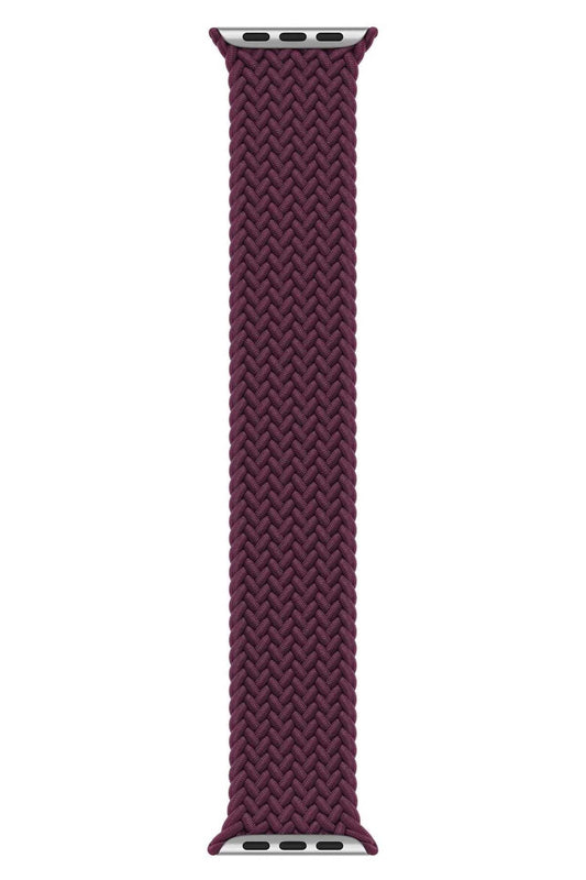 Apple Watch Uyumlu Örgü Loop Kordon Rosewood