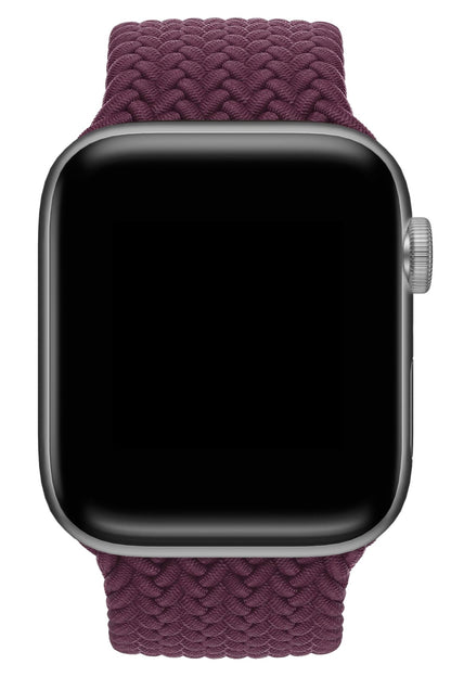 Apple Watch Uyumlu Örgü Loop Kordon Rosewood