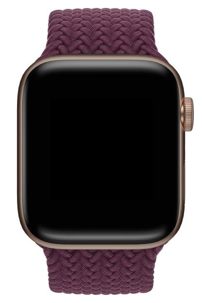 Apple Watch Uyumlu Örgü Loop Kordon Rosewood