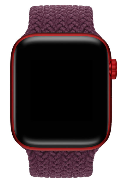 Apple Watch Uyumlu Örgü Loop Kordon Rosewood