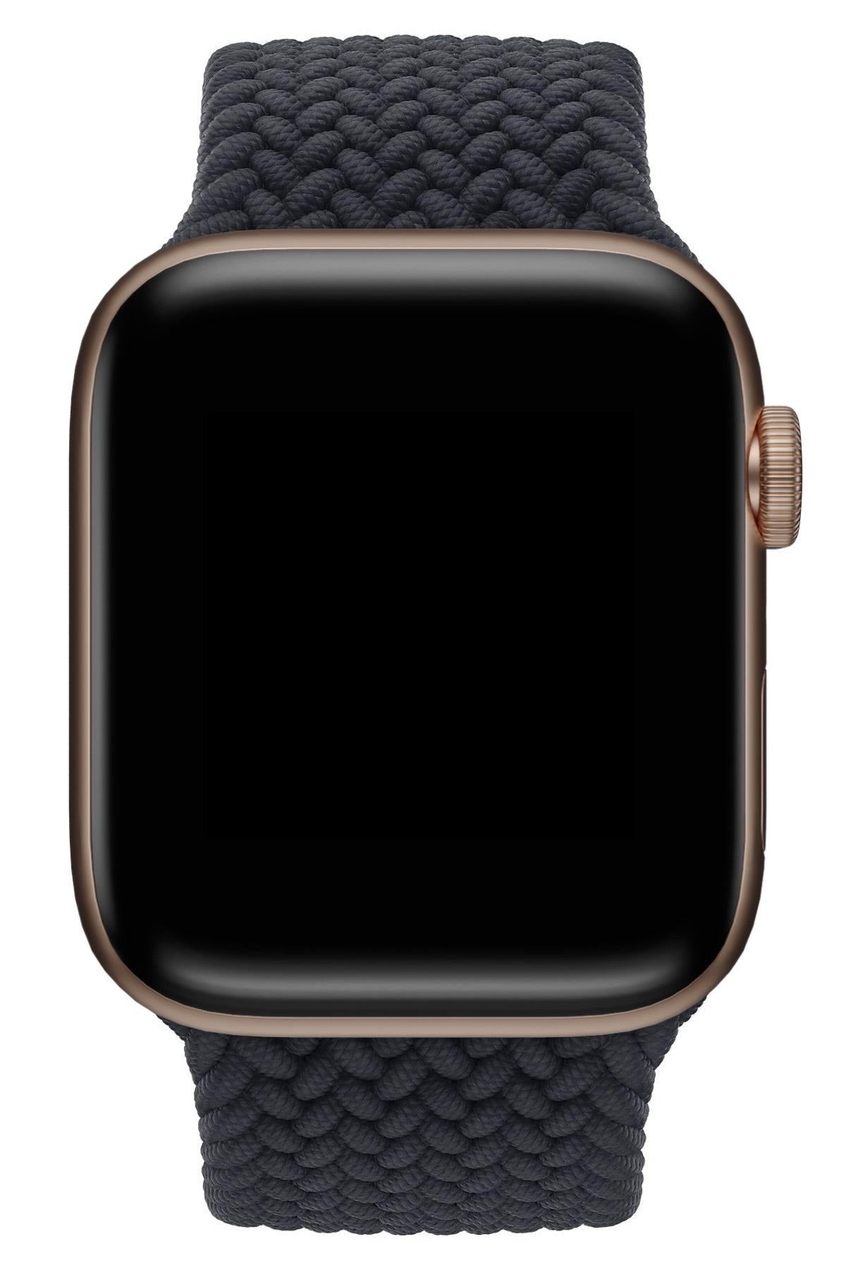 Apple Watch Uyumlu Örgü Loop Kordon Siyah