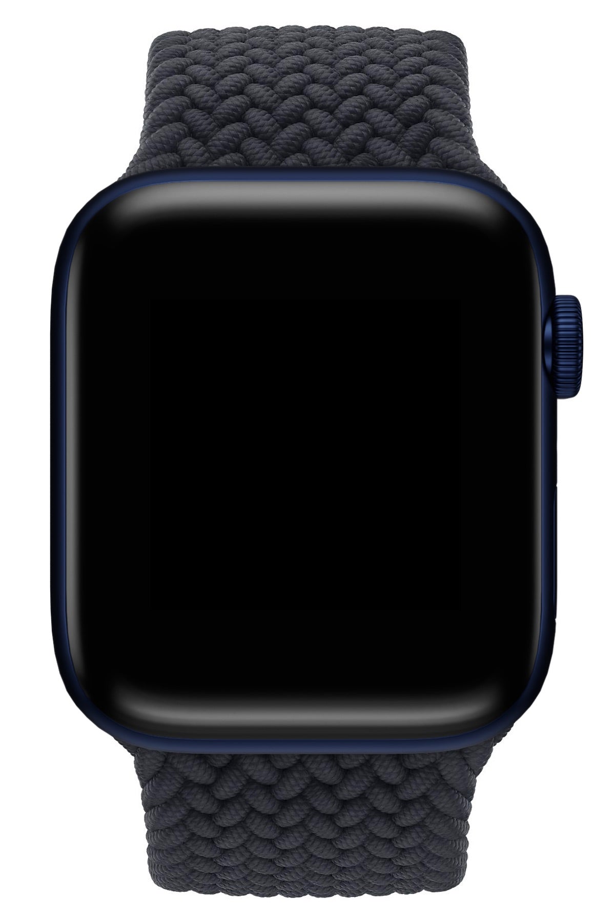 Apple Watch Uyumlu Örgü Loop Kordon Siyah