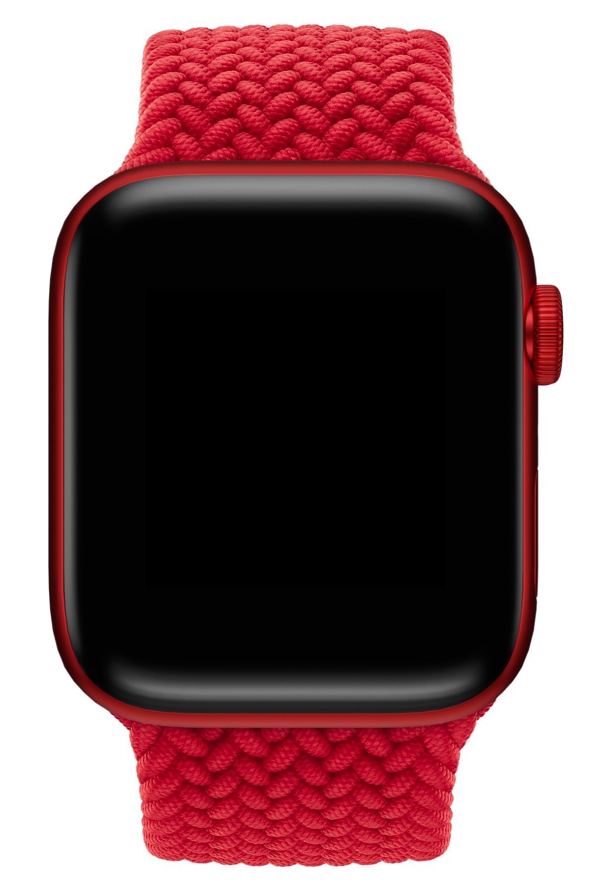 Apple Watch Uyumlu Örgü Loop Kordon Venedik Kırmızı