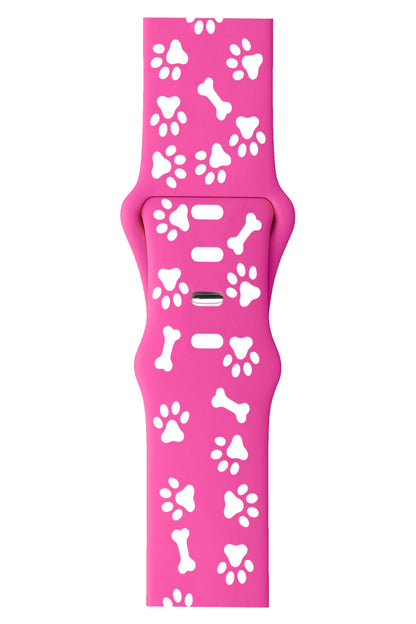Apple Watch Uyumlu PatiMood Silikon Kordon CandyPaw