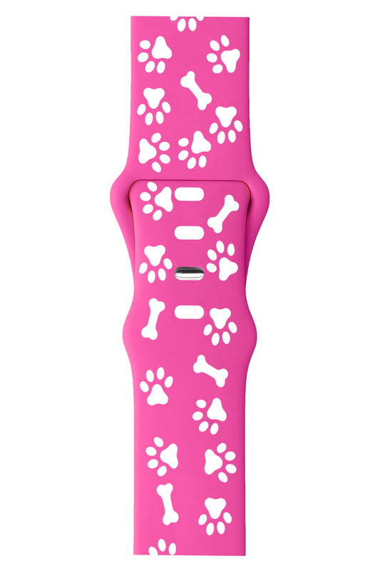 Apple Watch Uyumlu PatiMood Silikon Kordon CandyPaw