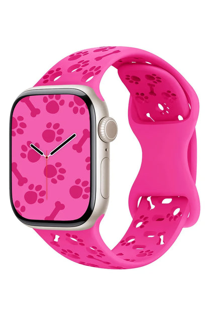 Apple Watch Uyumlu PatiMood Silikon Kordon CandyPaw