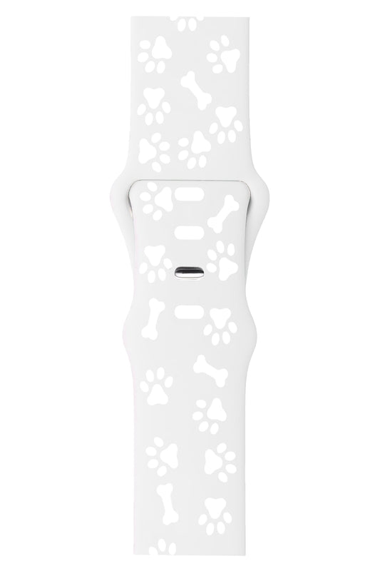 Apple Watch Uyumlu PatiMood Silikon Kordon Snowloop