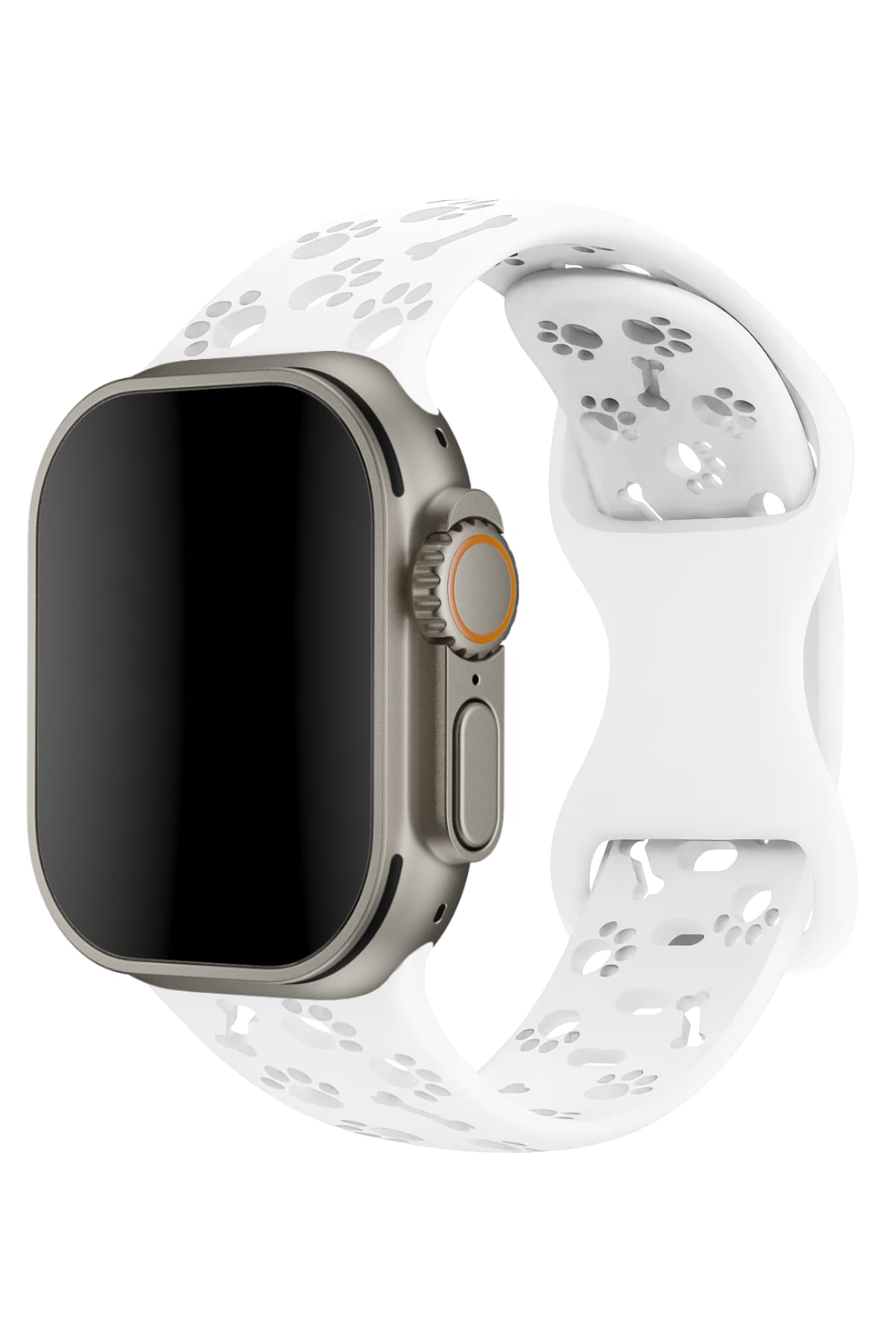 Apple Watch Uyumlu PatiMood Silikon Kordon Snowloop