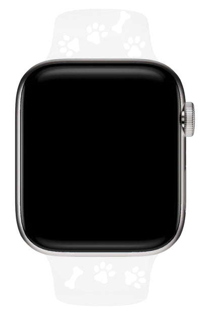 Apple Watch Uyumlu PatiMood Silikon Kordon Snowloop