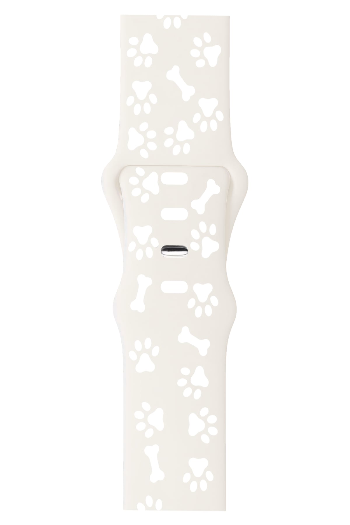 Apple Watch Uyumlu PatiMood Silikon Kordon VanillaPaw