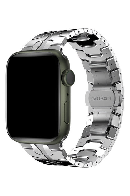Apple Watch Uyumlu Celik Riot Loop Kordon Timberwolf