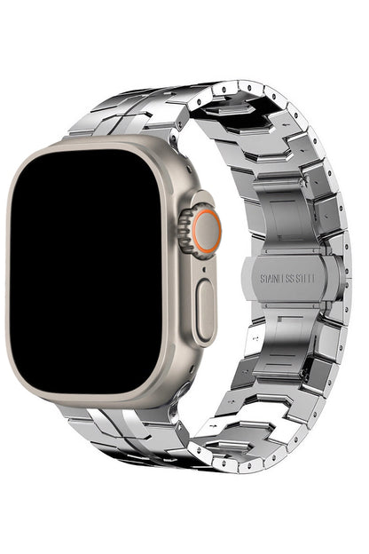 Apple Watch Uyumlu Celik Riot Loop Kordon Timberwolf