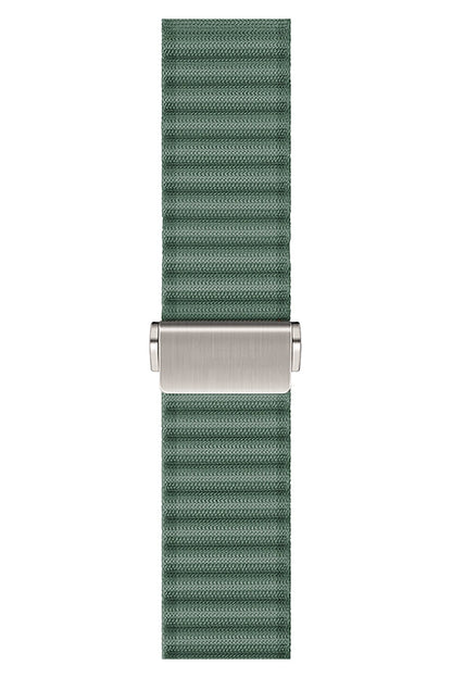 Apple Watch Uyumlu Round Pipe Kordon Emerald Mist
