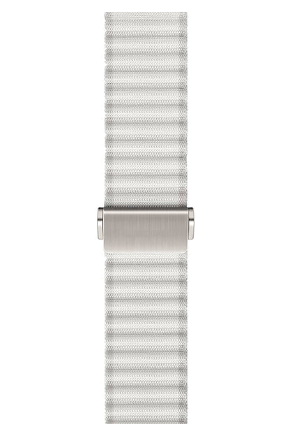 Apple Watch Uyumlu Round Pipe Kordon Snow Pearl