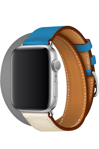 Apple Watch Uyumlu Spiralis Deri Kordon Salda