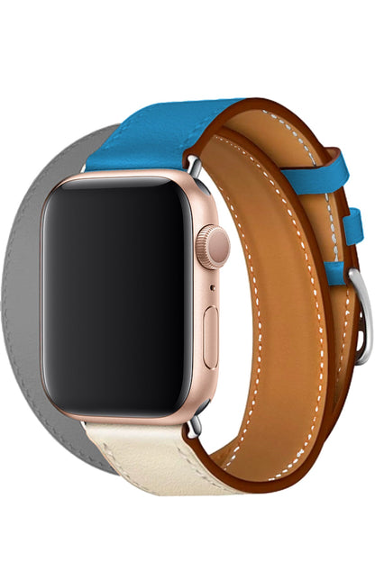 Apple Watch Uyumlu Spiralis Deri Kordon Salda