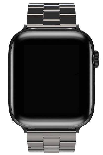 Apple Watch Uyumlu Üç Bakla Seramik Loop Kordon Siyah