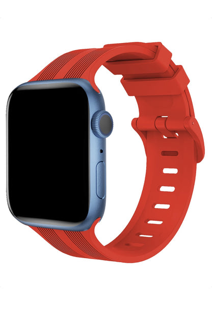 Apple Watch Uyumlu Silikon Line Loop Kordon Ajax