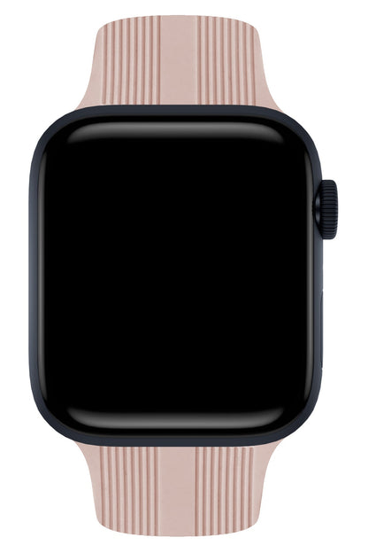 Apple Watch Uyumlu Silikon Line Loop Kordon Baby