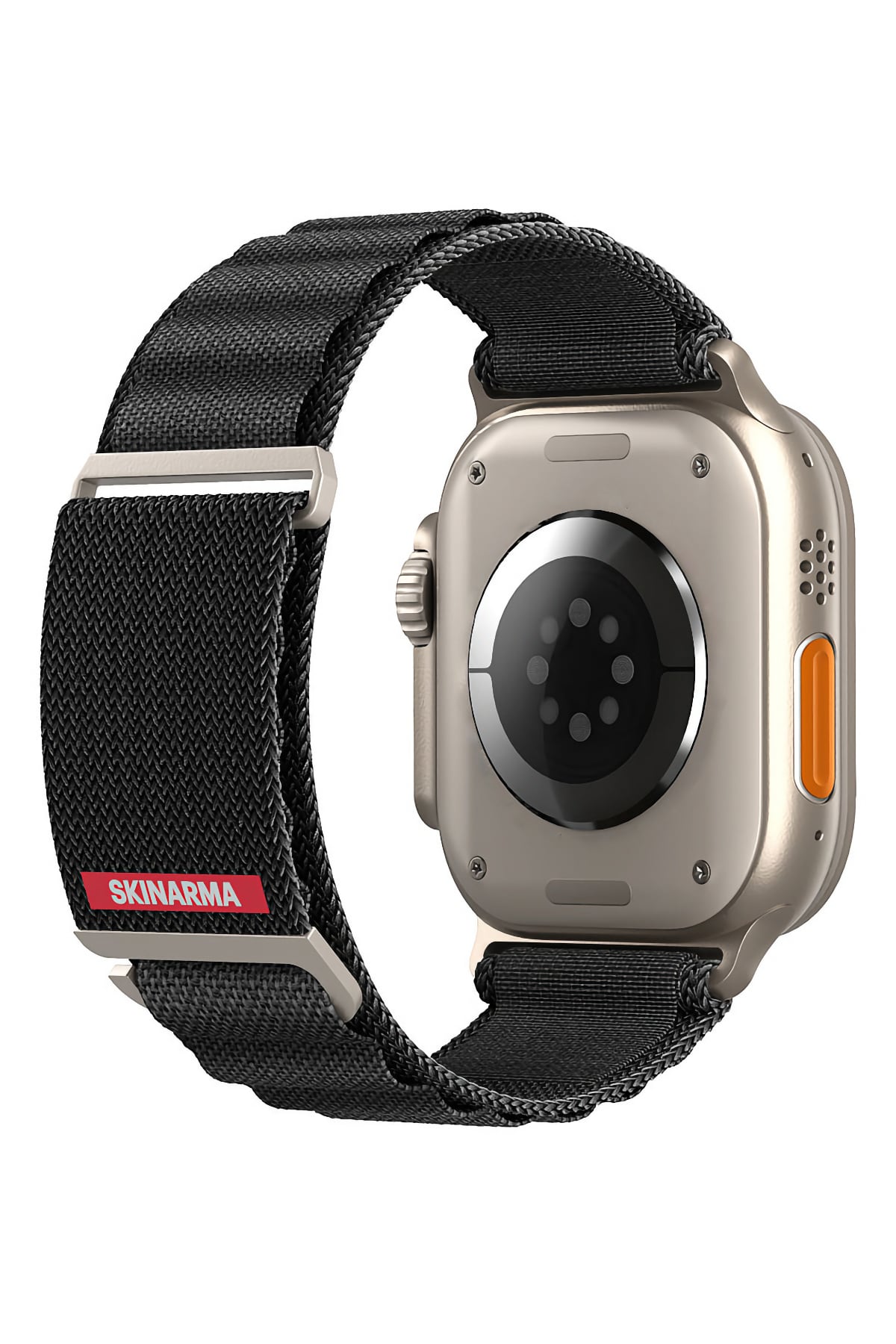 Apple Watch Uyumlu SkinArma Kobu Örme Kordon Siyah