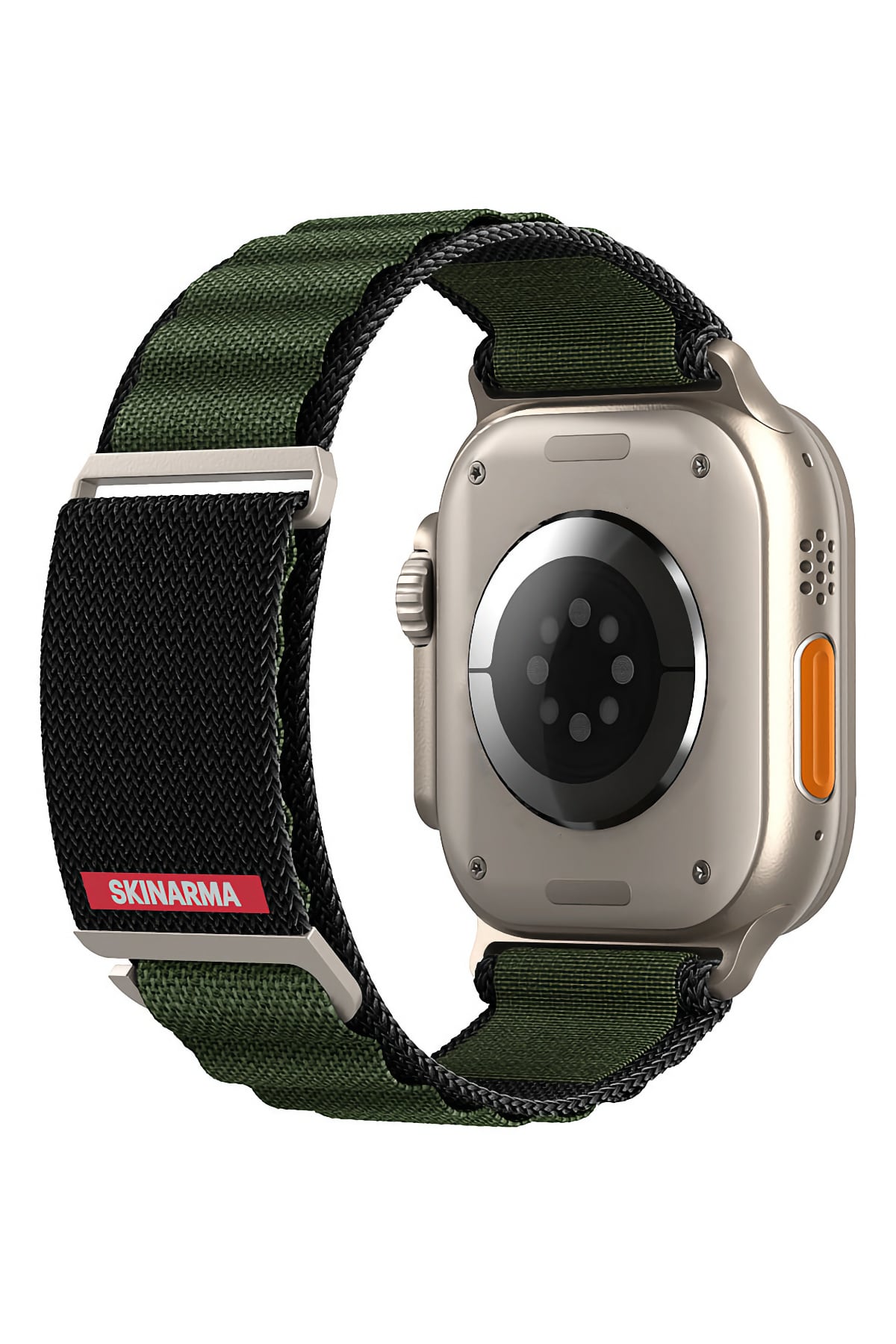 Apple Watch Uyumlu SkinArma Kobu Örme Kordon Yeşil