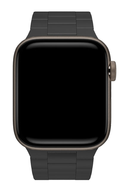 Apple Watch Uyumlu Çelik Slim Line Kordon Dim Gray