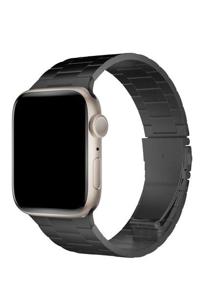Apple Watch Uyumlu Çelik Slim Line Kordon Dim Gray