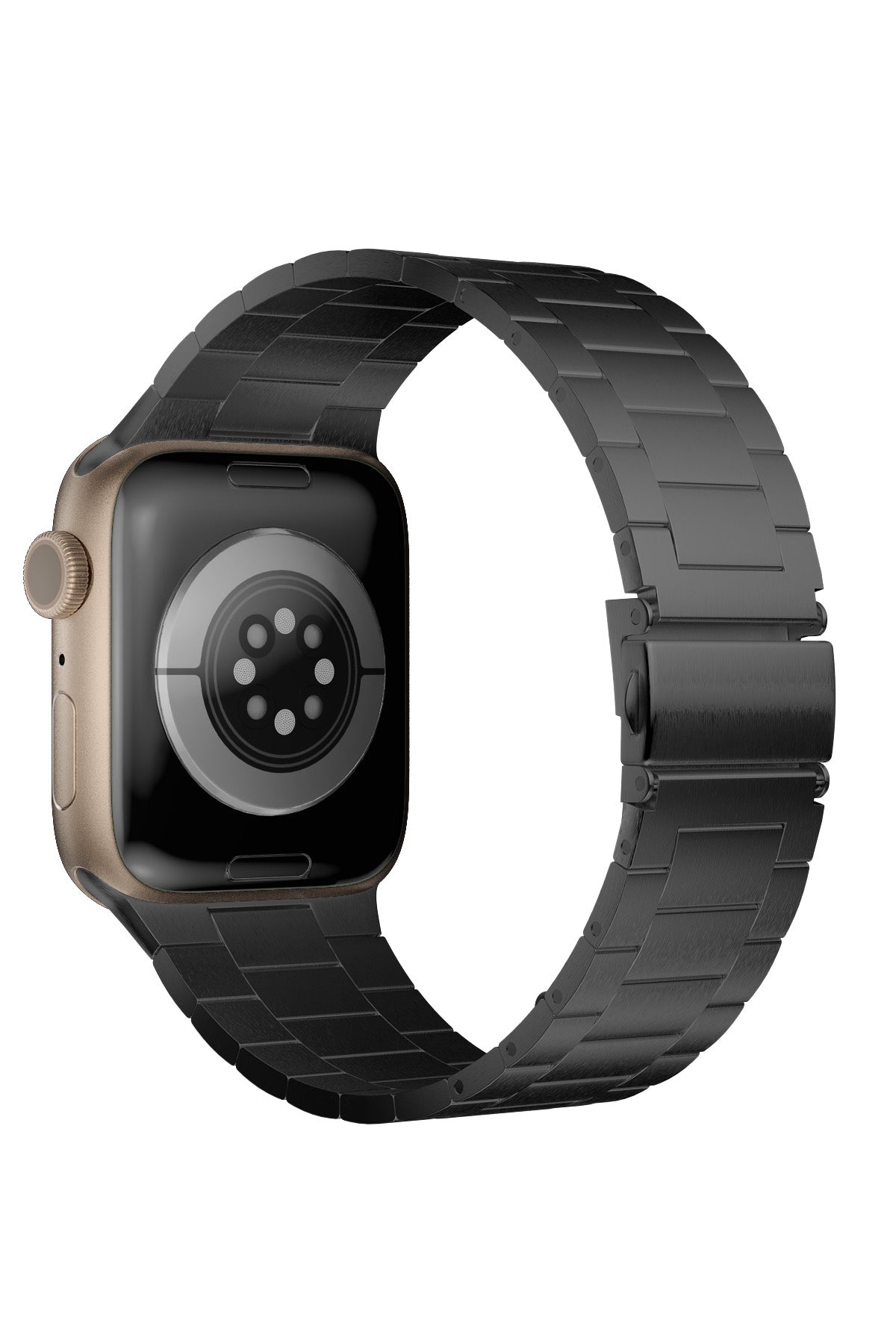 Apple Watch Uyumlu Çelik Slim Line Kordon Dim Gray