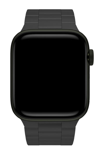 Apple Watch Uyumlu Çelik Slim Line Kordon Dim Gray