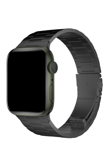 Apple Watch Uyumlu Çelik Slim Line Kordon Dim Gray