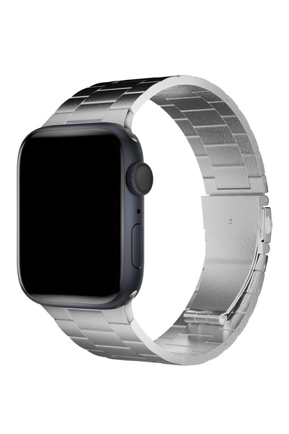 Apple Watch Uyumlu Çelik Slim Line Kordon Metallic